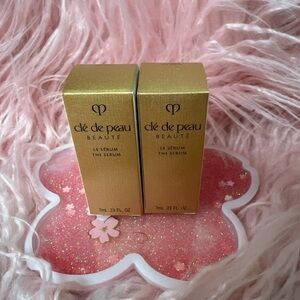 2x  Cle de Peau Beaute Le Serum The Serum 7ml .23 Fl Oz Each